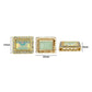 Diamond Rectangle Meenakari Kundan Beads | Size : 17mm | Qty : 6pcs | MKB01