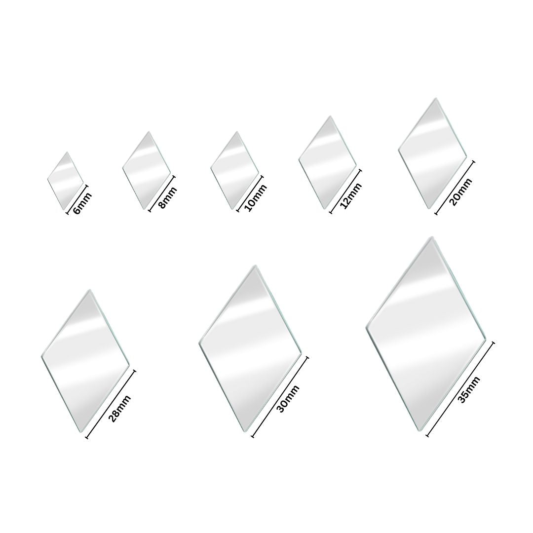 Diamond Shape Mirror | Qty : 200grms