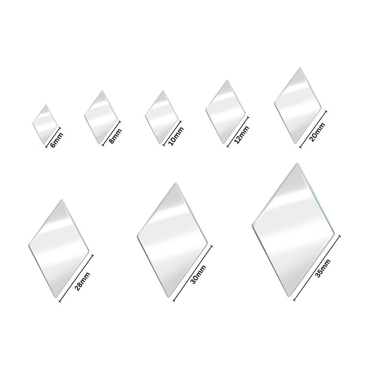 Diamond Shape Mirror | Qty : 200grms