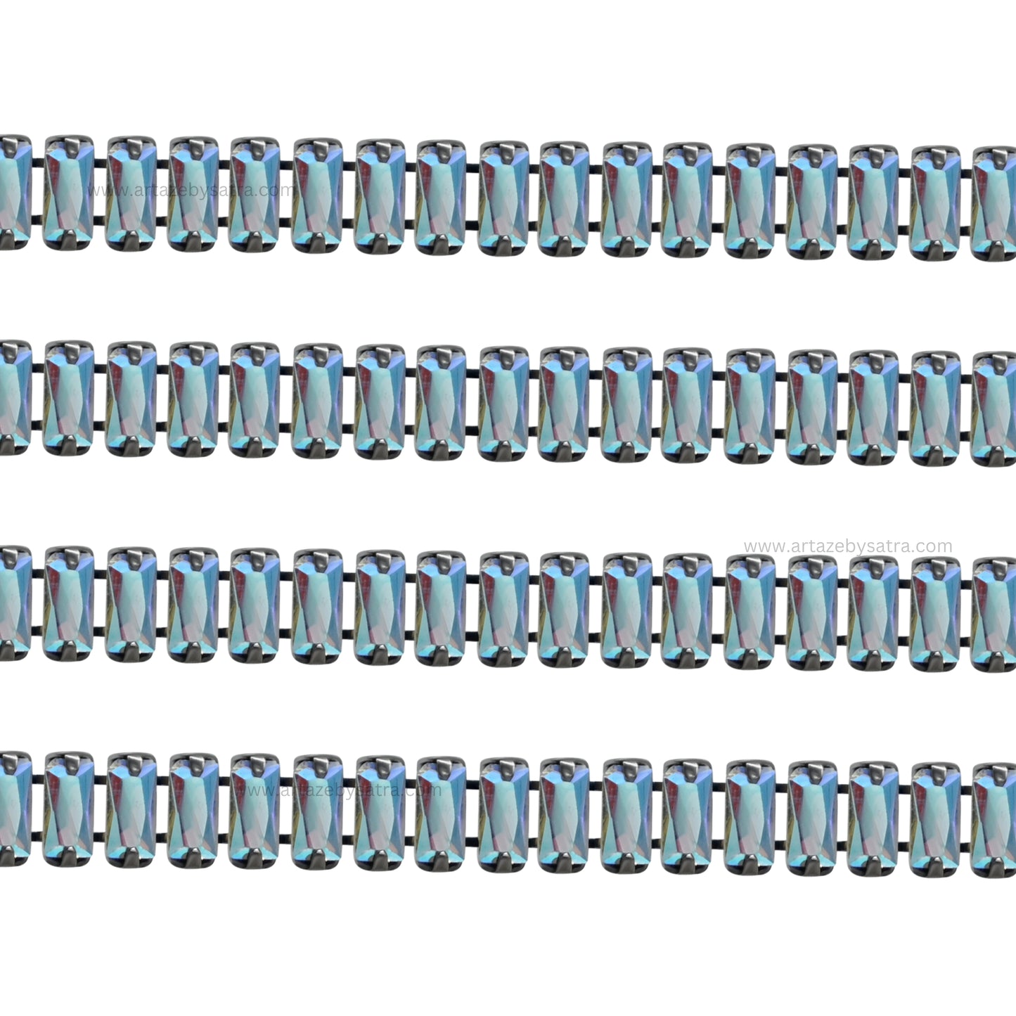 Rainbow Diamond Stone Chain | Qty : 1mtr | DC05