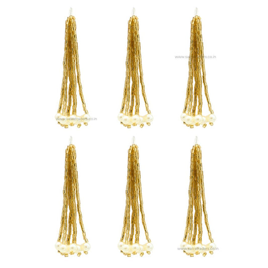 Beads Hanging Tassels | Qty : 5pcs