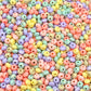 Glossy Matte Round Plastic Beads | Size: 6mm | PB47