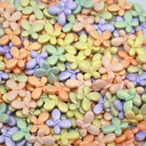 Glossy Matte Butterfly Plastic Beads | Size: 13mm | PB46