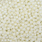 2 Hole Rose Flower Pearlized Beads | Size : 8mm | PPB84
