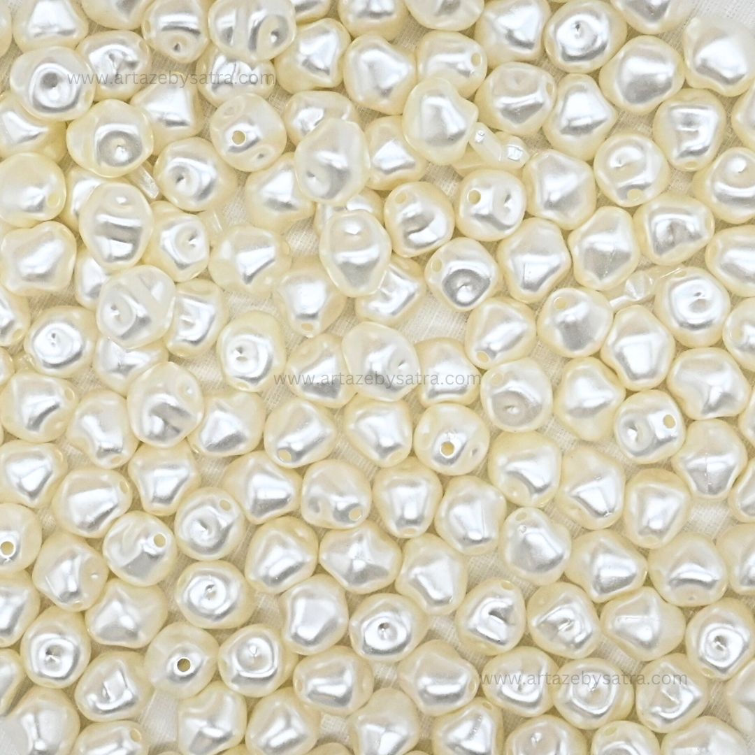 Irregular Pearl Pearlized Beads | Size : 11mm | PPB85