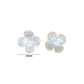 1 Hole Flower Pearlized Beads | Size : 12mm | PPB89