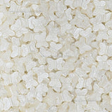 2 Hole Butterfly Pearlized Beads | Size : 11mm | PPB92