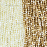 MOP Beads | Qty : 1 line-approx 66pcs | Size : 6mm | PB246