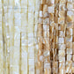 MOP Square Beads | Qty : 1 line-approx 38pcs | Size : 10mm | PB249