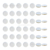 White MOP Circle Beads | Size : 11mm | Qty : 1 line- approx 34 beads | GB70