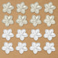 No Hole Plastic Pearl Flower | Size : 46mm | Qty : 500g | PPB36