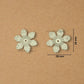 Plastic Pearl Flower | Size : 28mm | PPB48