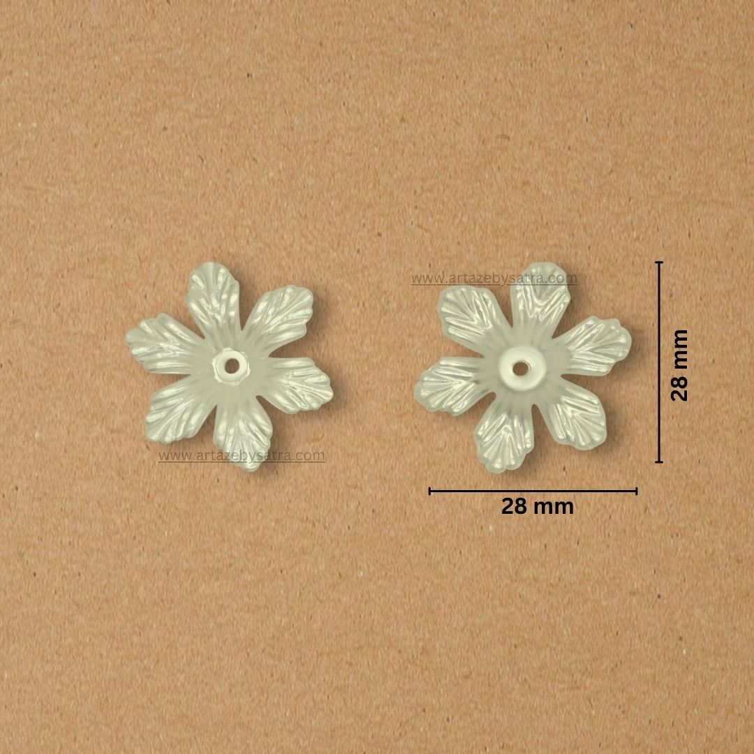 Plastic Pearl Flower | Size : 28mm | PPB48