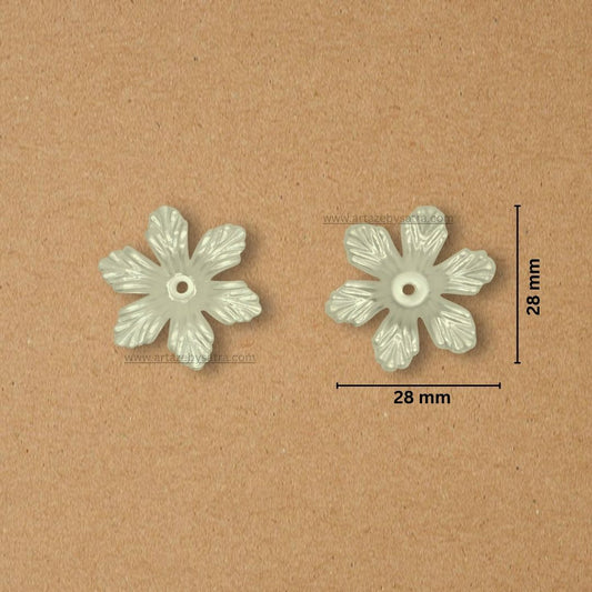 Plastic Pearl Flower | Size : 28mm | PPB48