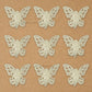 Butterfly Plastic Pearl Beads | Size : 37mm | PPB61