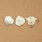 2 Hole Mini Pearl Rose Flower Plastic Pearl Beads | Size : 12mm | Qty : 500g | PPB50