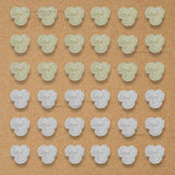 No Hole Rose Plastic Pearl Flower Beads | Size : 20mm | Qty : 500g | PPB47