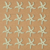 Cream Starfish Plastic Pearl Flower | Size : 40mm | Qty : 500g | PPB40