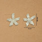 No Hole Cream Starfish Plastic Pearl Flower | Size : 45mm | PPB43