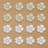 No Hole Plastic Pearl Flower Beads | Size : 56mm | Qty : 500g | PPB33