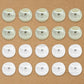 Round Plastic Pearl Large Hole Beads | Size : 14mm | Qty : 500g | PPB25