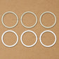 Round Plastic Pearl Hoop Rings | Qty : 500g | PPB124