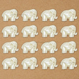 Plastic Pearl Elephant Shaped Beads | Size : 17mm | PPB28