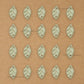 Cream Leaf Shape Half Pearl Beads | Size : 11mm | 2 Side Hole | 500g | PC43