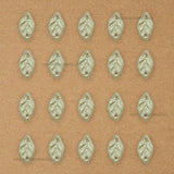 Cream Leaf Shape Half Pearl Beads | Size : 11mm | 2 Side Hole | 500g | PC43