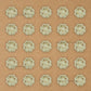 2 Hole Mini Pearl Flower Beads | Size : 9mm | PPB55