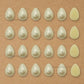 Cream Textured Teardrop Pearl Pearl Beads | Qty : 500g | PPB57