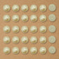 Cream Textured Half-Round Pearl Beads | Size : 10mm | Qty : 500g | PPB54