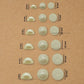 Round Shape Half Pearl Beads | Qty : 500g | PPB53
