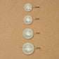 1 Hole Double Coating Round Plastic Pearl Beads | Qty : 500g | PPB66
