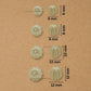 2 Hole Pumpkin Plastic Pearl Beads | Qty : 500g | PPB04
