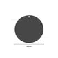 1 Loop Plain Round Matt Finish Metal Art | Size : 40mm | Qty : 100g | MF07