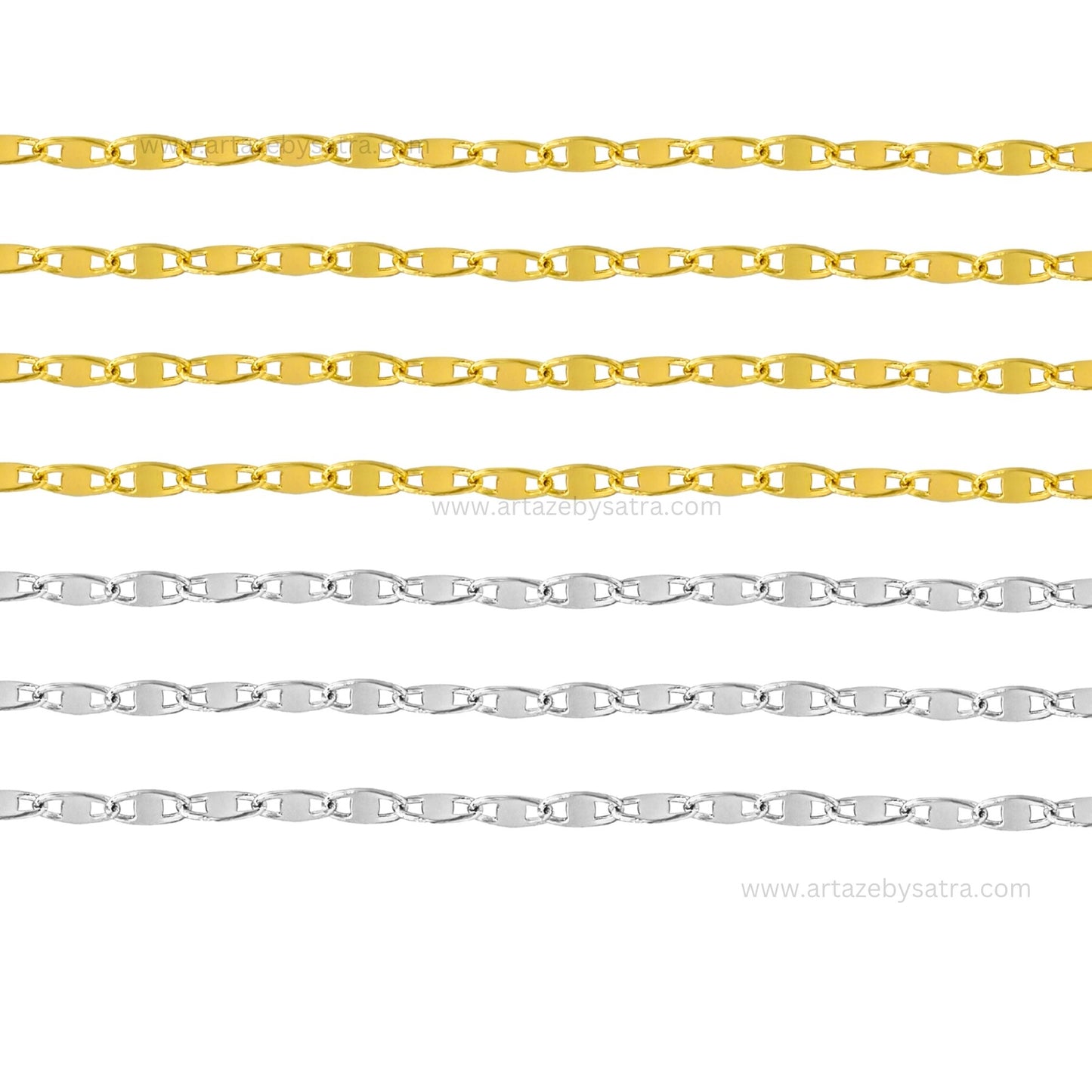 Brass High Quality Ready Chain | Size : 6inch | Qty : 1pc | RC28
