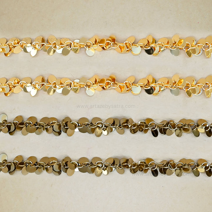 Circle Shape Iron Chain | Size : 16mm | Qty : 1mtr | IC21