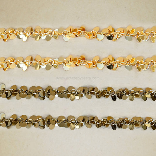 Circle Shape Iron Chain | Size : 16mm | Qty : 1mtr | IC21