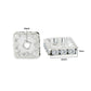 Rhinestone Square Spacer Beads | Size : 10mm | 25pcs | DB01