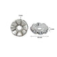 Rhinestone Round Spacer Beads | Size : 6mm | 100pcs | DC04