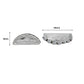 3 Hole Crystal Spacer Bar Link Connectors | Qty : 25pcs | BF98