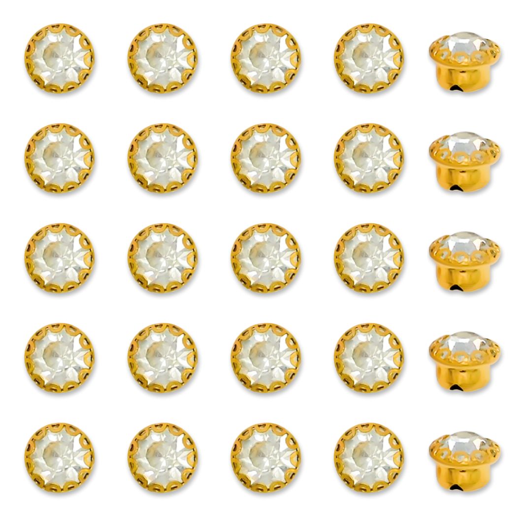 Stone Beads Size : 8mm | 100pcs | DC07