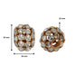Rhinestone Spacer Beads | Size : 25mm | 1pc | DB10
