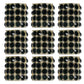 Golden Base Rhinestone Spacer Beads | Size : 45mm | 1pc | DB15