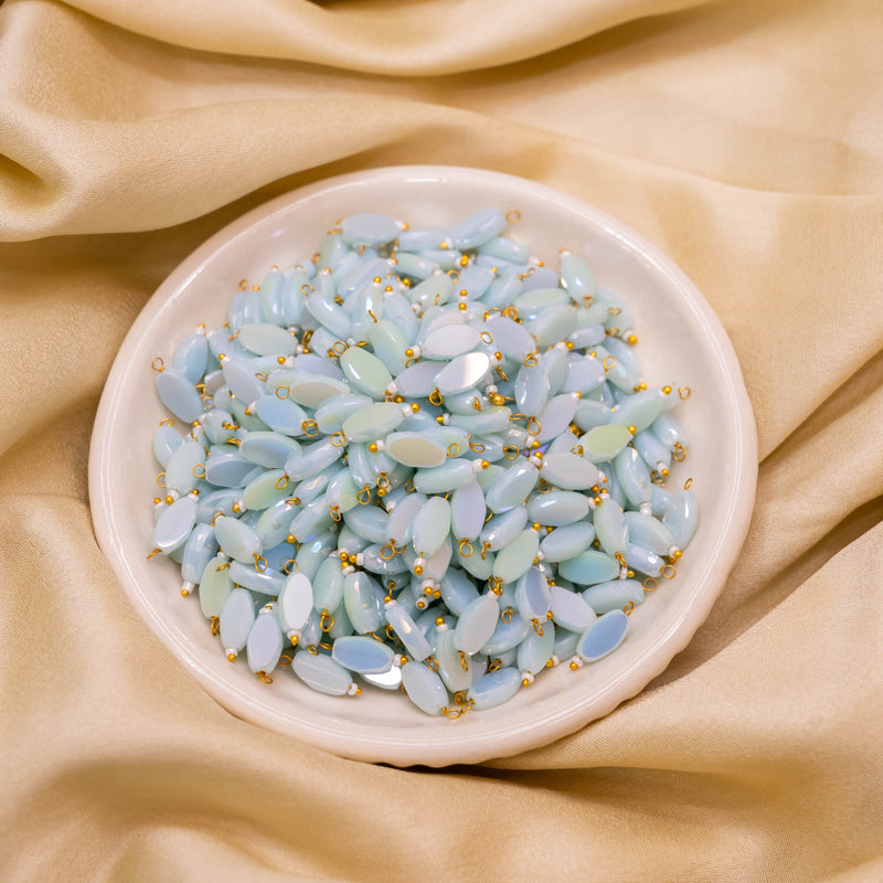 Opaque Lariya Beads | Size : 10mm | 20Pcs