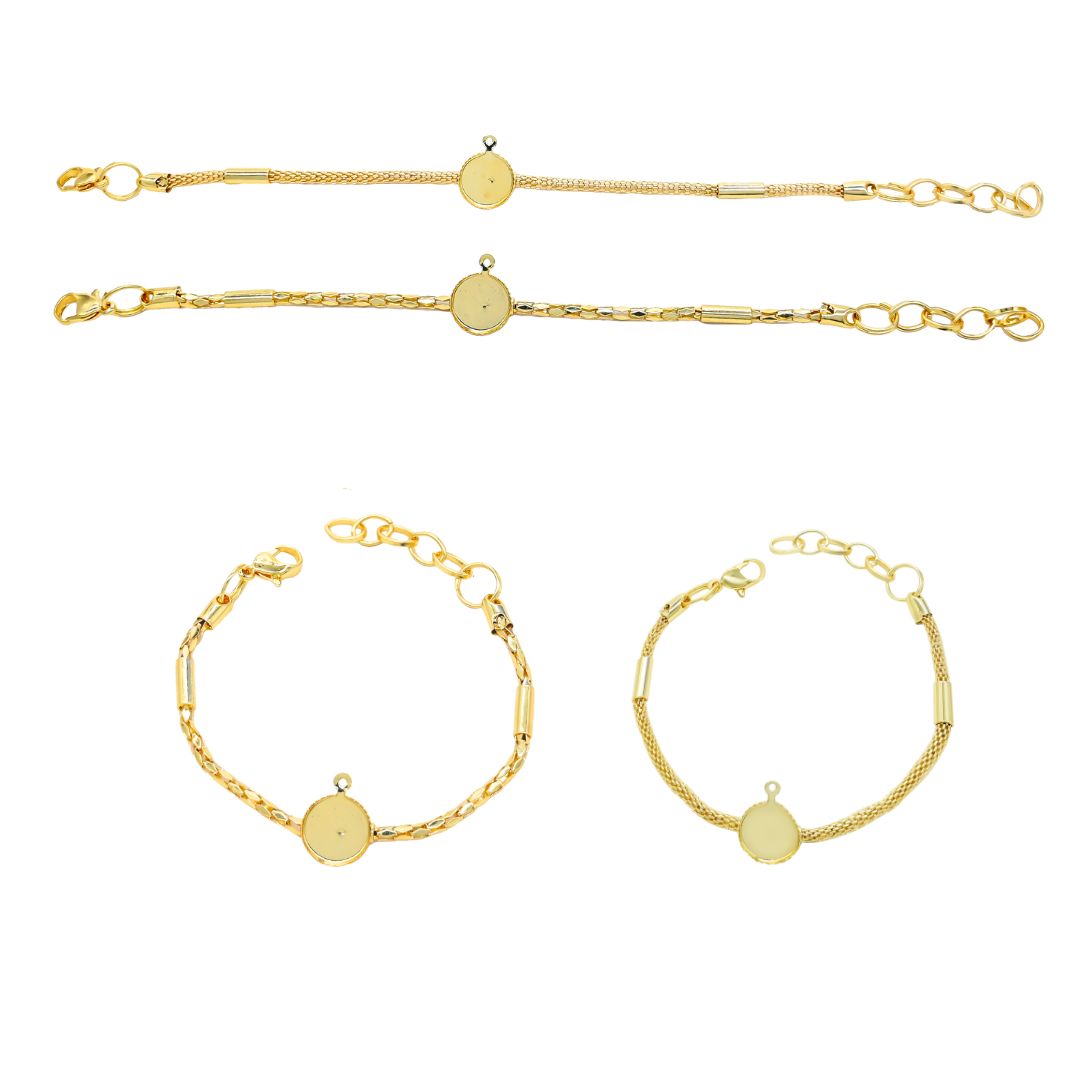Bracelet Chain | Size : 7.5inch  | Qty : 4pcs | B06