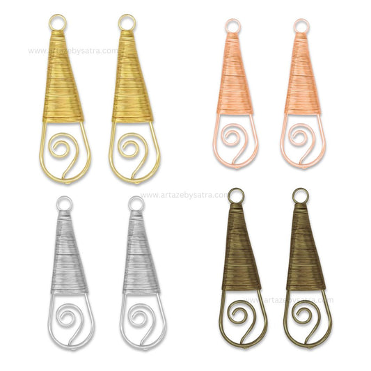 Wire Jewellery Design | Size : 59mm | 10pcs | WR01