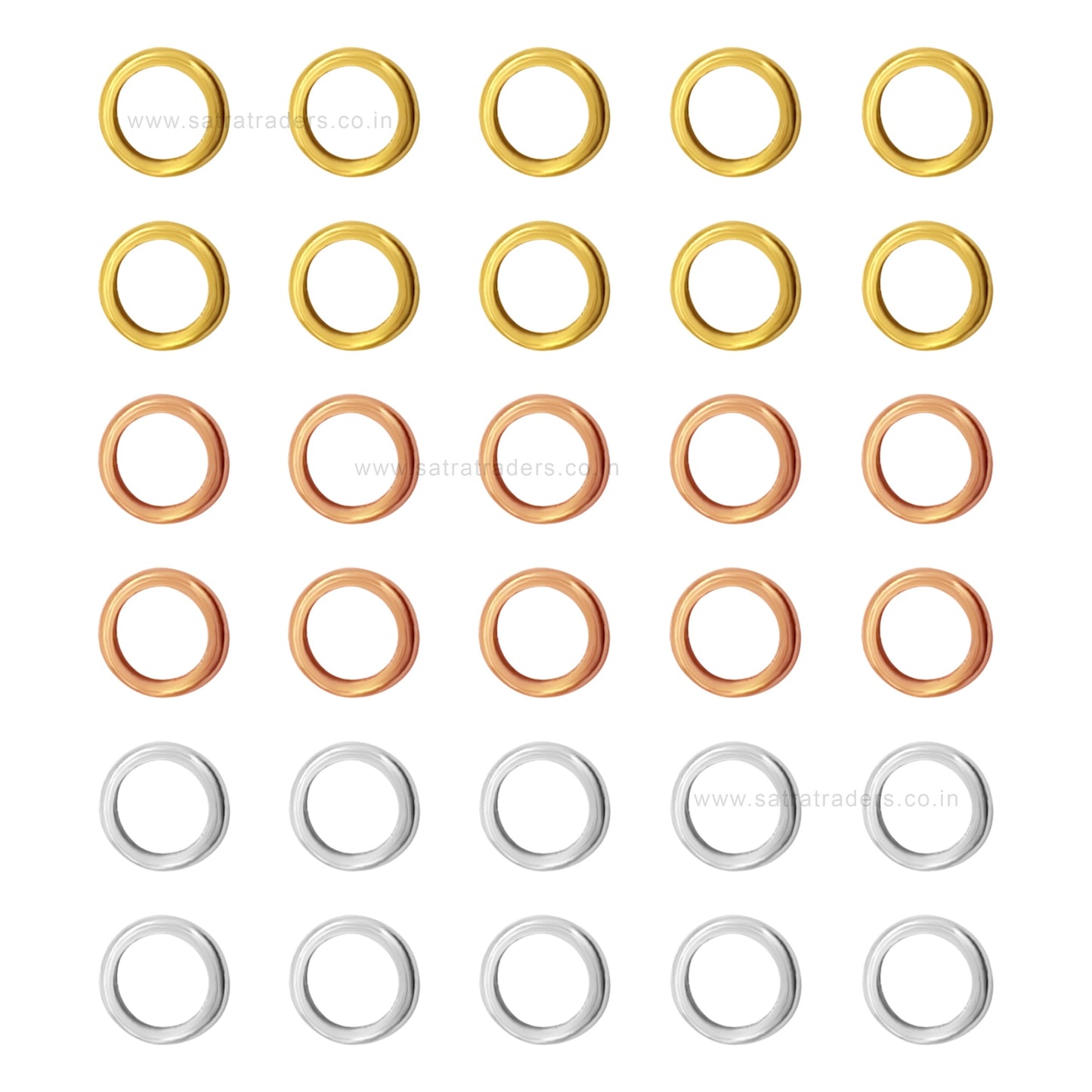 Closed Ring for Jewelry Making | Size : 5mm | Qty : 100g | BF08