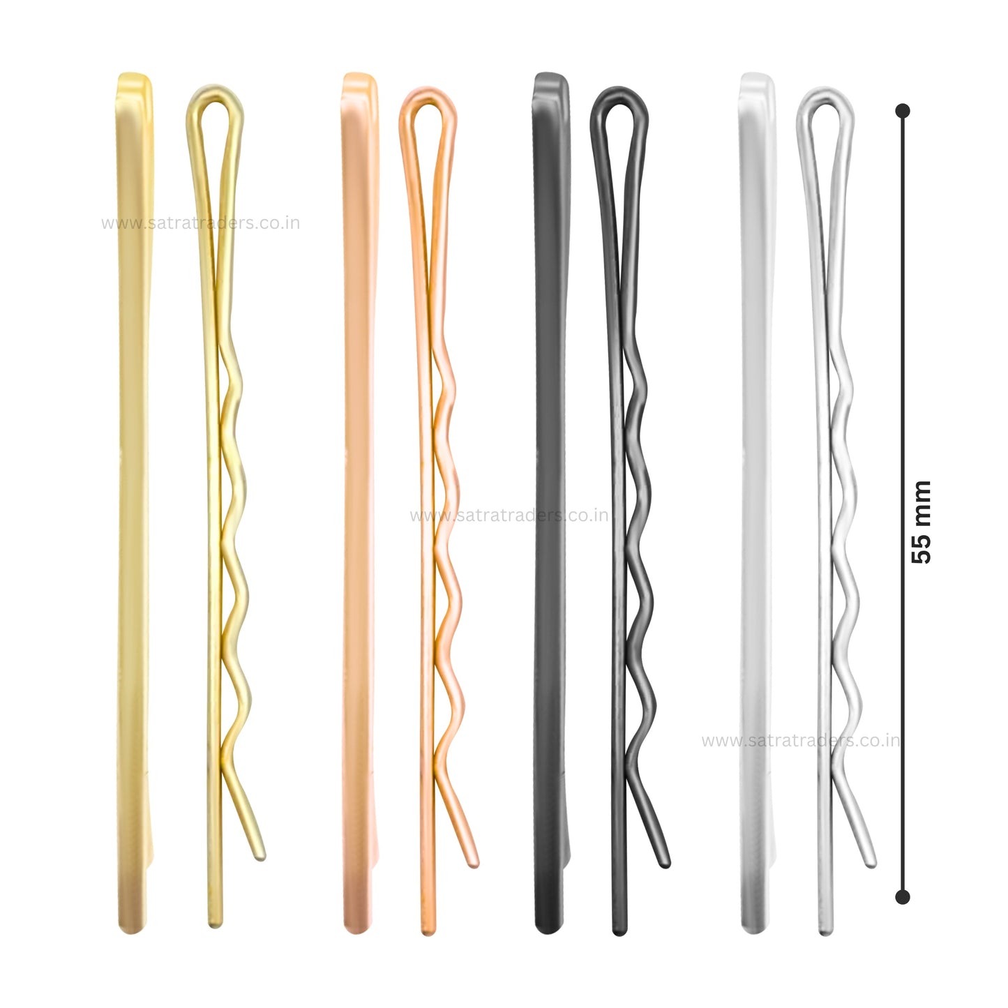 Bobby Hair Pin | Size : 55mm | Qty : 25pcs | HA15